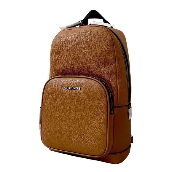 MICHAEL KORS Sling Backpack MK signature Bag 💼 Brown - Picture 5 of 10